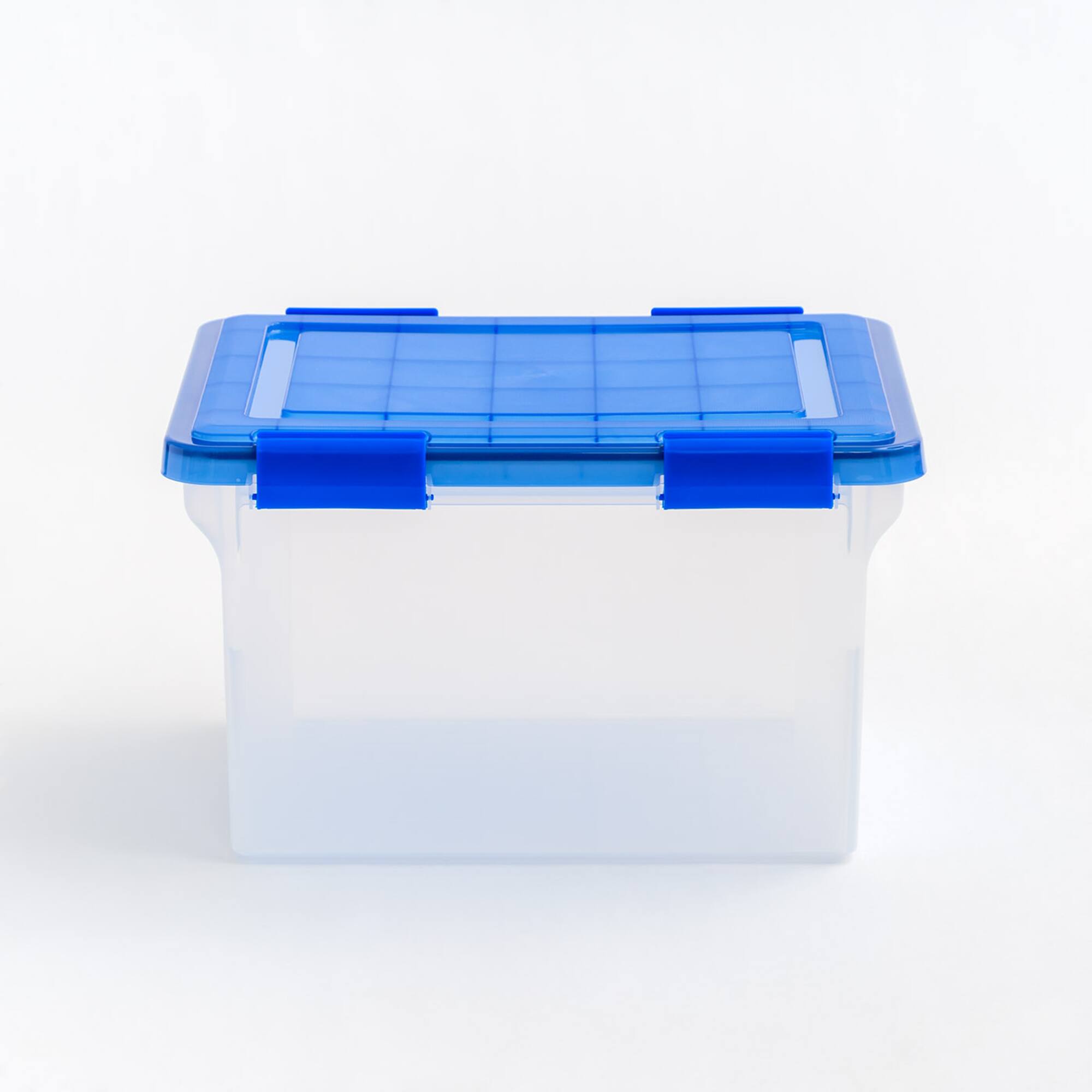 Iris® Letter & Legal Size Element Resistant File Box, 3 Pack
